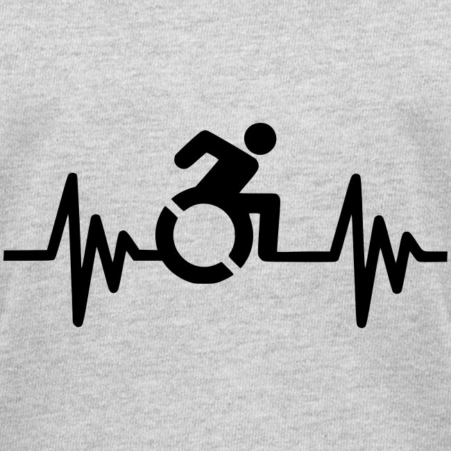 Wheelchair user with a beating heart *
