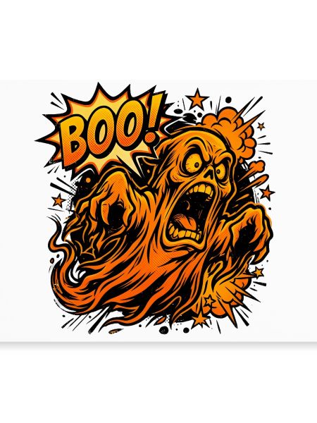 Scary Screaming Ghost Boo Halloween