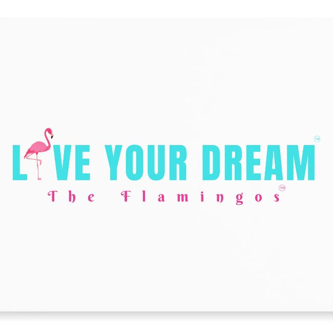 Live Your Dream w/Flamingo Bird
