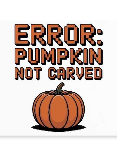 Error: Pumpkin Not Carved