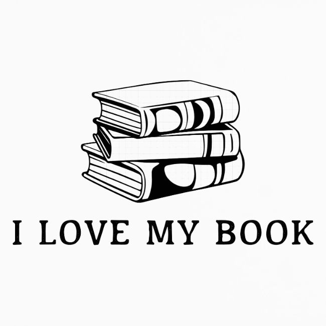 I love my book t-shirt