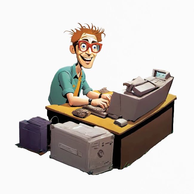 "Hard At Work"
