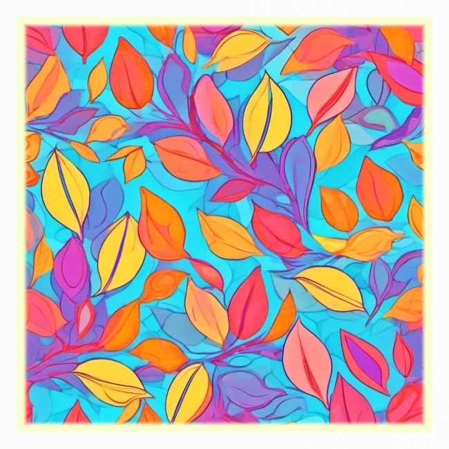 LED Lit Brothel: Cartoon Leaves