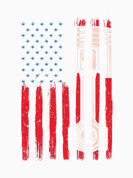 Piston American Flag
