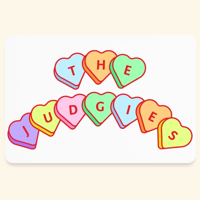 The Judgies Candy Hearts