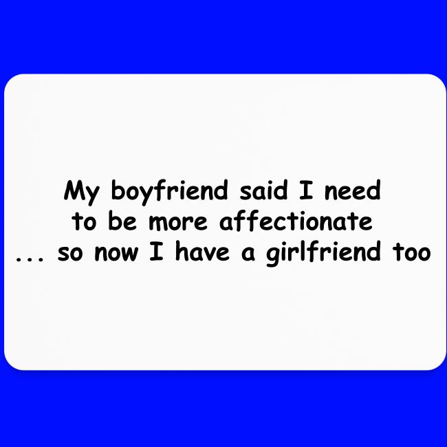 Affectionate - Boyfriend & Girlfriend