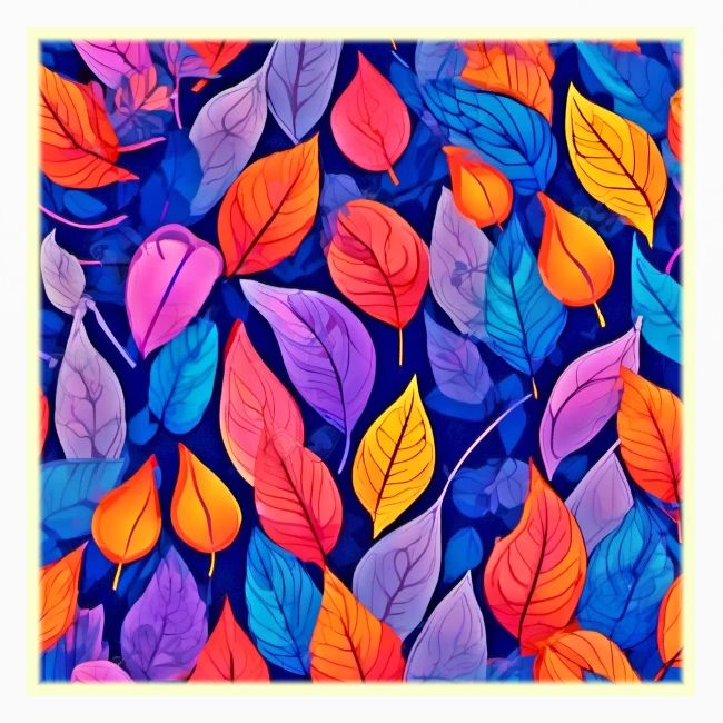 Brothel style: Vibrant Leaf Patterns