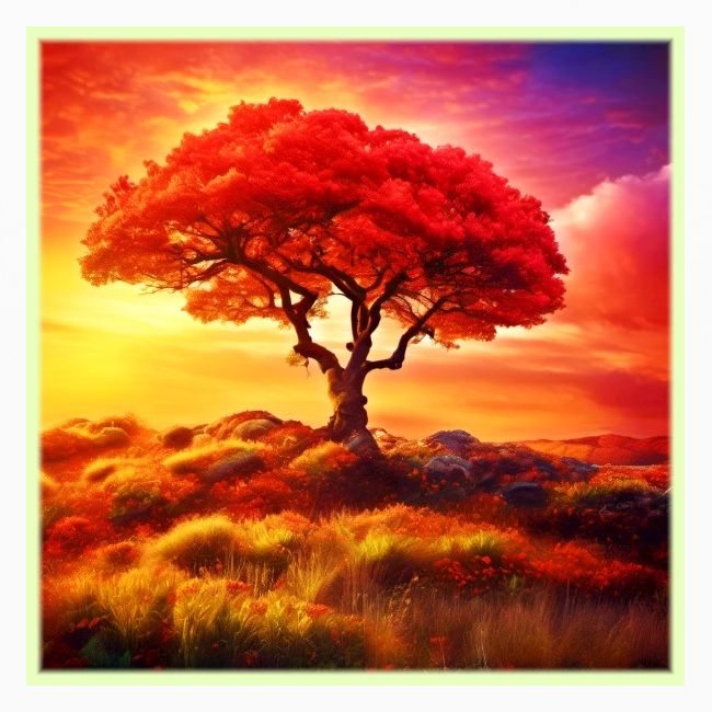 Glowing Tree of Life
