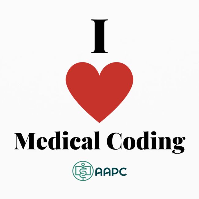 I Love Medical Coding Merchandise AAPC