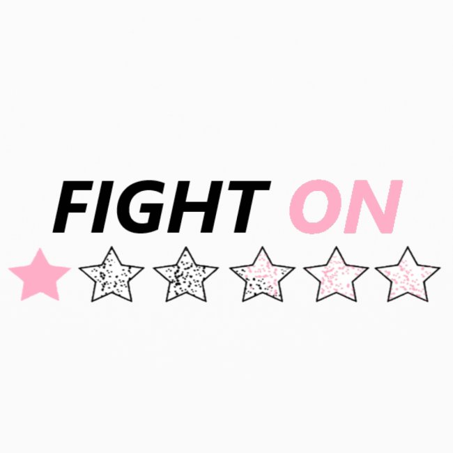 Fight On (Black font)