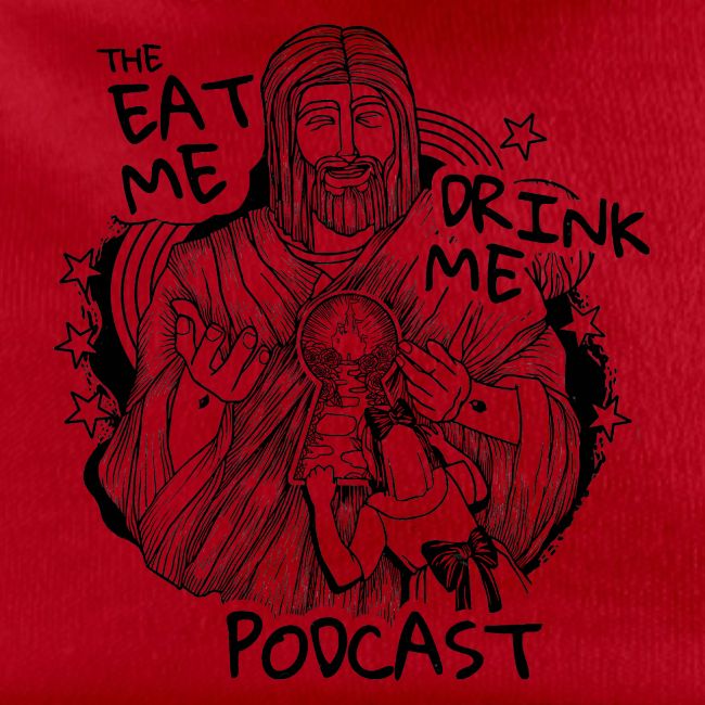 Eat Me Drink Me Podcast revamped logo
