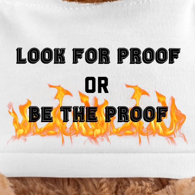 LOOK FOR PROOF OR BE THE PROOF - FIRE