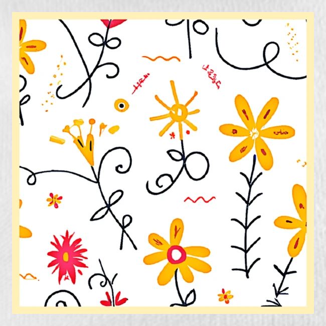 Whimsical Floral Pattern