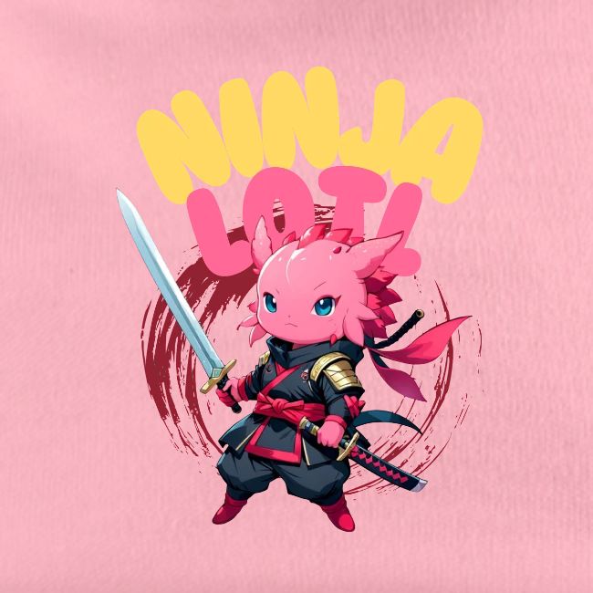 Kawaii Axolotl Ninja