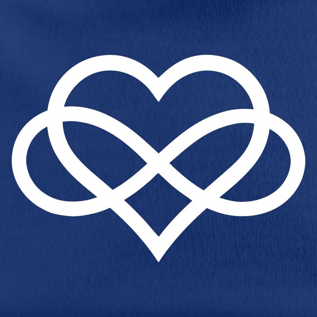 Infinity-Heart (white)