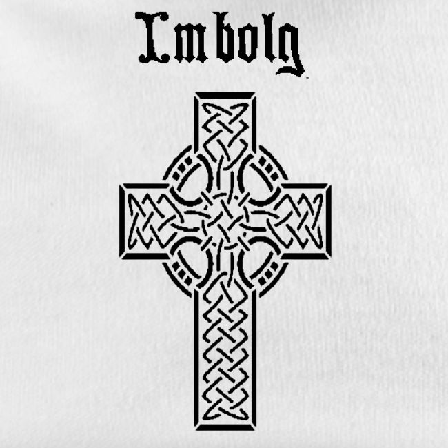 Imbolg Black Logo and Cross
