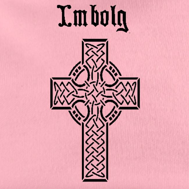 Imbolg Black Logo and Cross