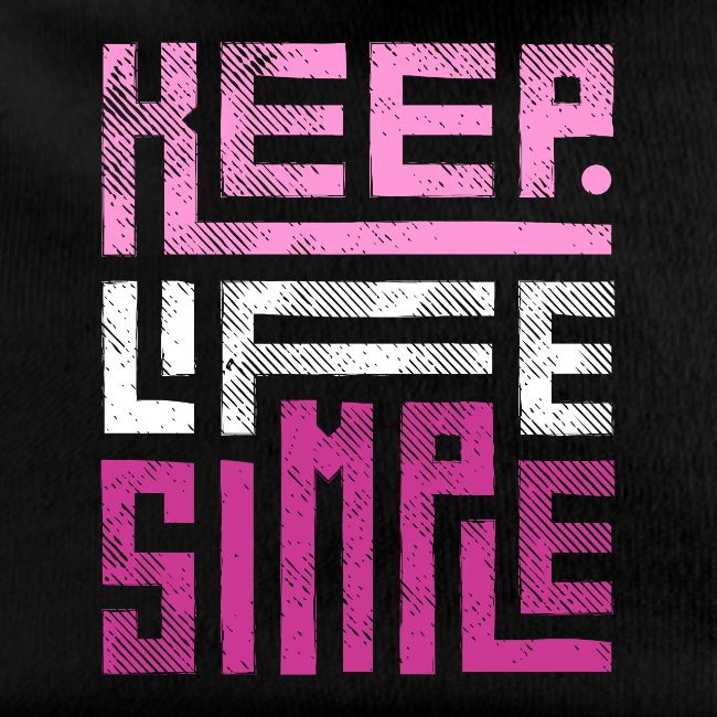 Keep Life Simple Inspirational Motivational Quote