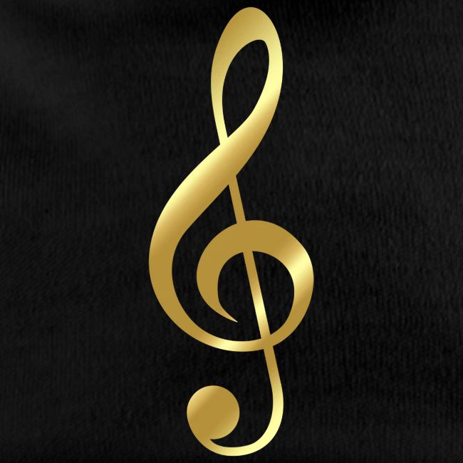G CLEF - GOLD DESIGN