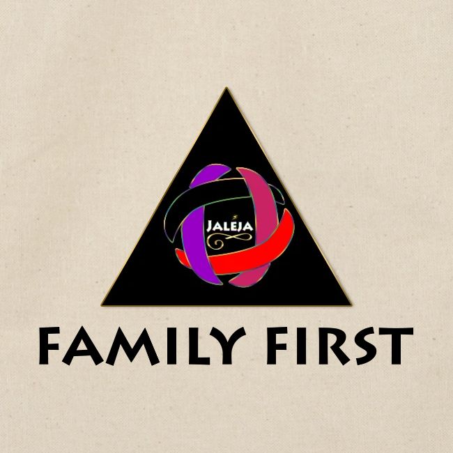 JALEJA FAMILY FIRST (BLACK PRINT)