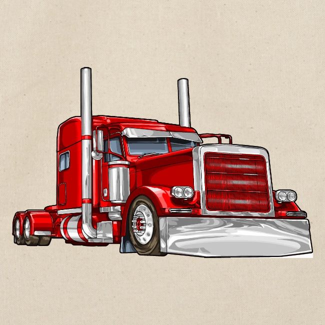 Classic Truck Big Rig 18 Wheeler
