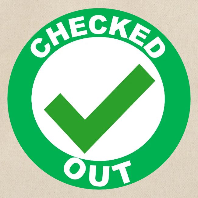 CHECKED OUT