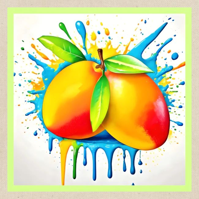 Mango Splash of Color