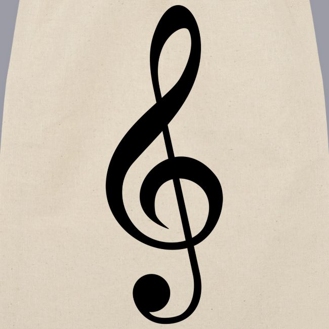 G CLEF - BLACK DESIGN