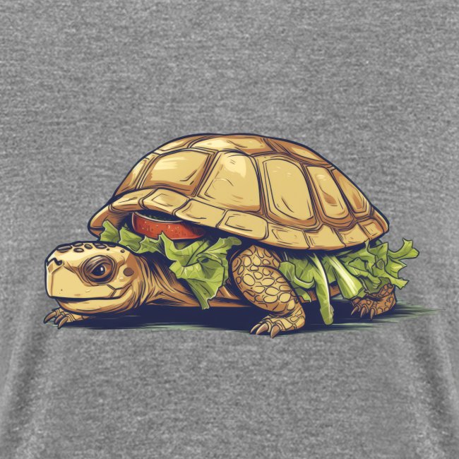 Turtle Sandwich Sticker n' Tee Version