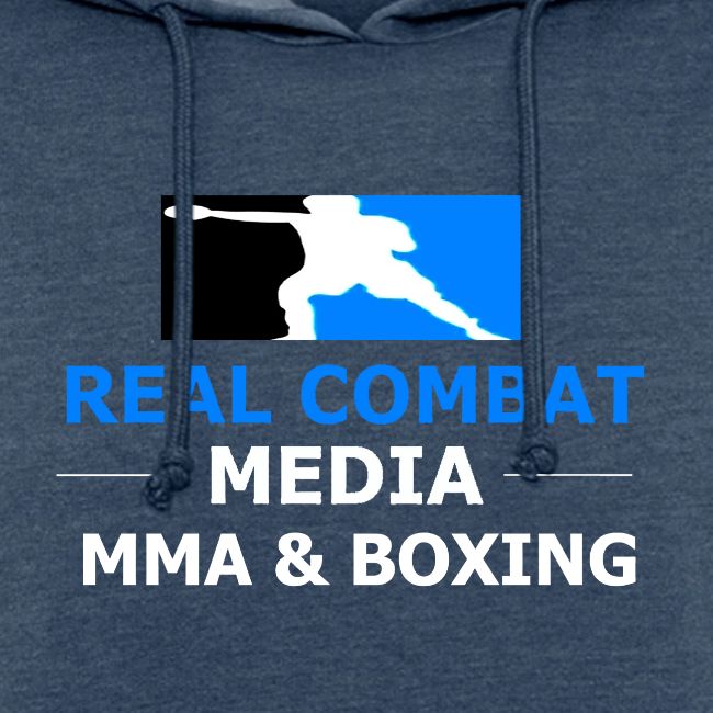 RCM MMA & BOXING Light Blue White Text