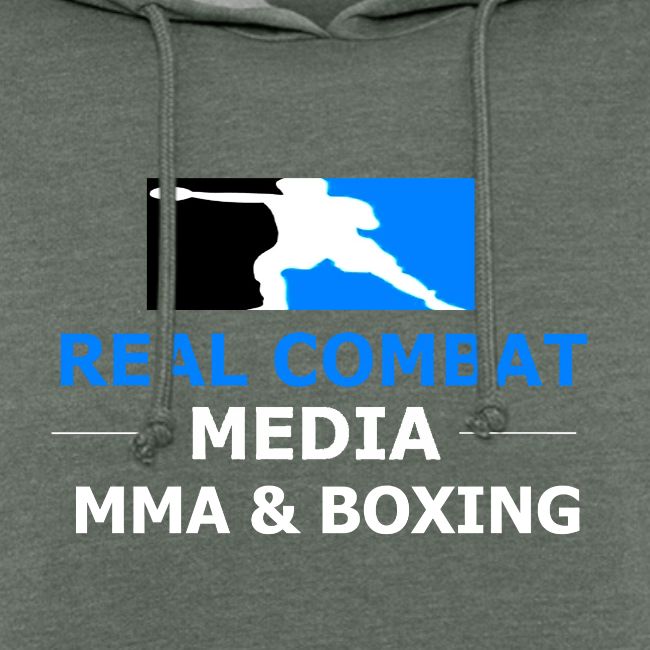 RCM MMA & BOXING Light Blue White Text
