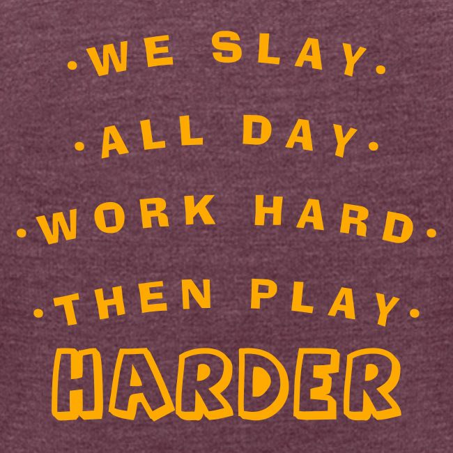 We Slay All Day Shiny Shirt Metallic Silver & Gold