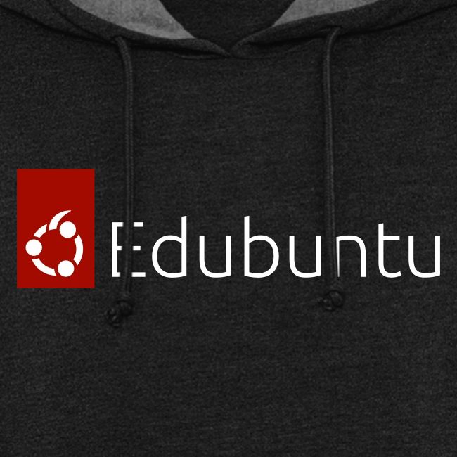 Edubuntu Logo 2023 - White
