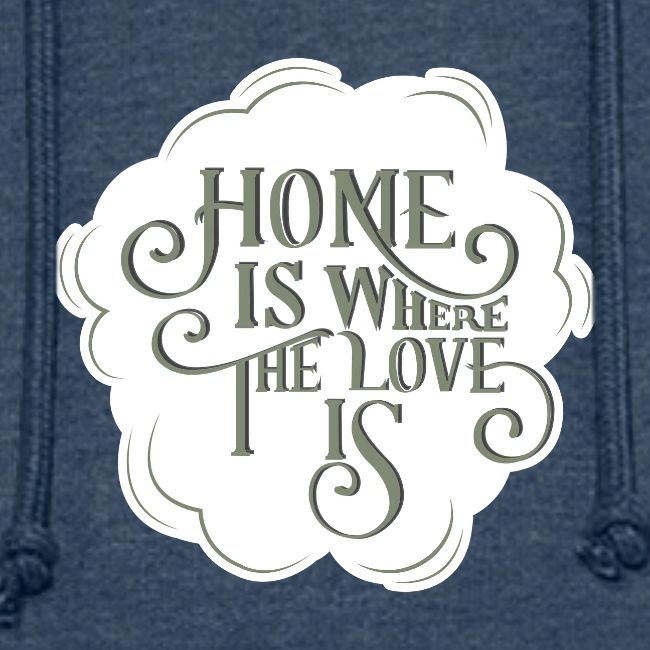 Home is Where the Love Is inspirational quote