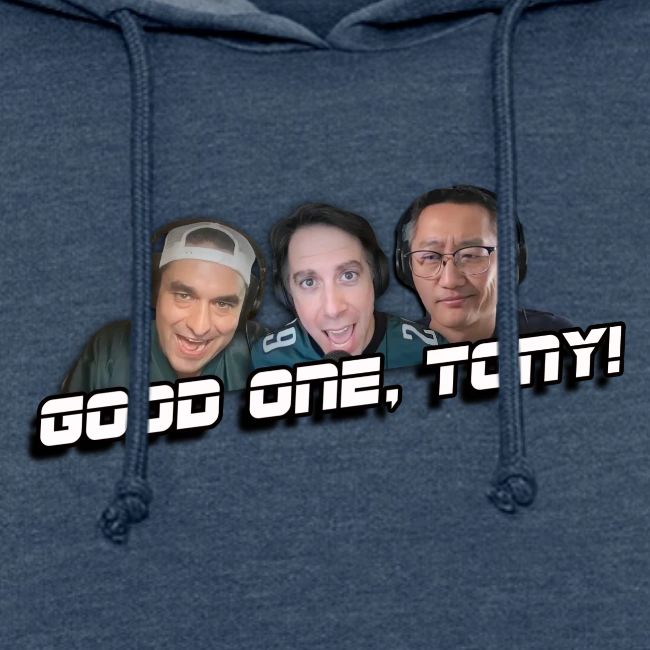 GOOD ONE, TONY! (with Fusco Show back)