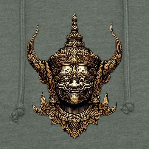 Yaksha Khone Mask - Unisex Organic Hoodie