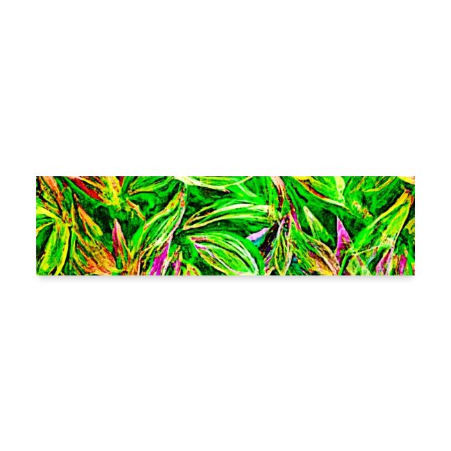 Textured Leaf Garden Art