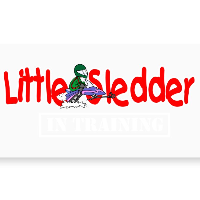 Little Sledder in Training