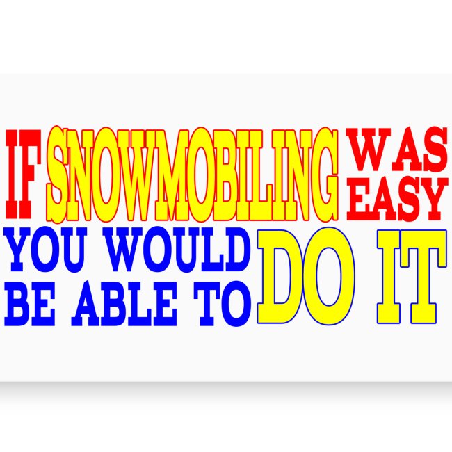 Easy Snowmobiling