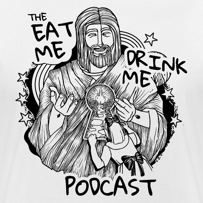 Eat Me Drink Me Podcast revamped logo