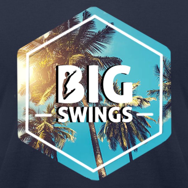 Big Swings Palm Tree Logo Design