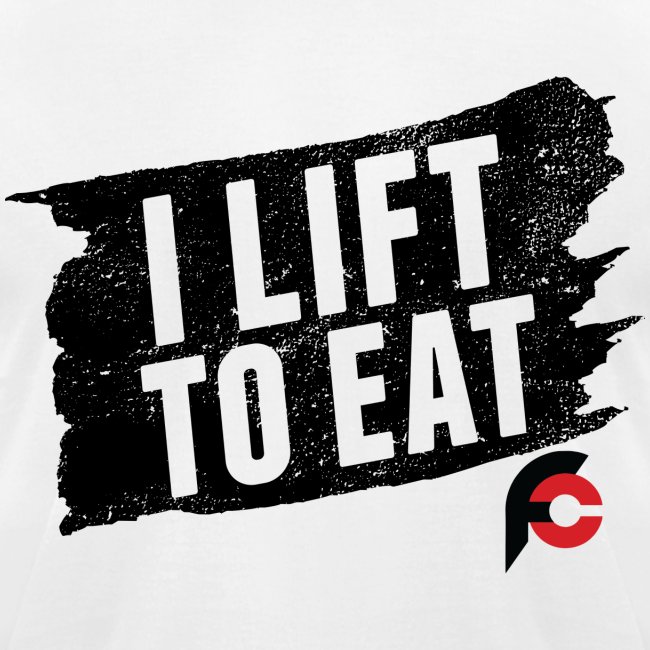 I Lift To Eat Red 3