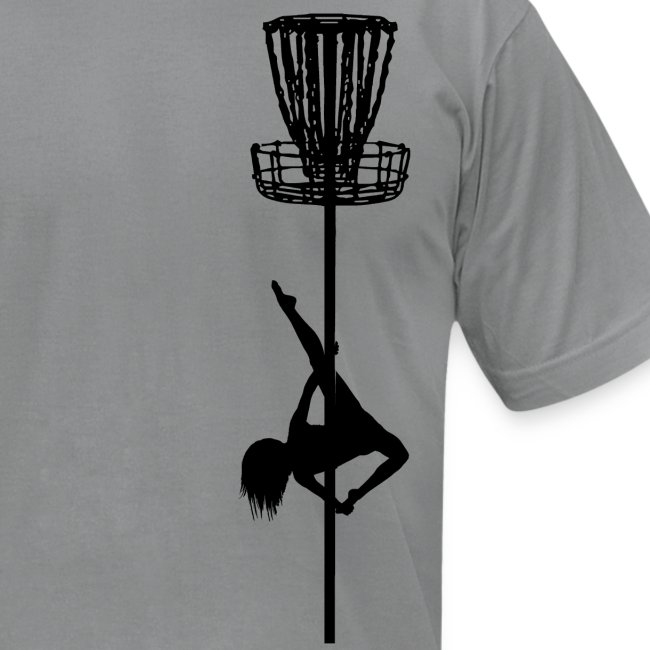 Disc Golf Diva Pole Dancer Black Print