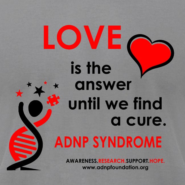 LOVE IS THE ANSWER Red and Black