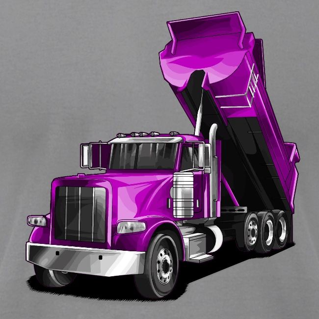 Dump Truck Purple