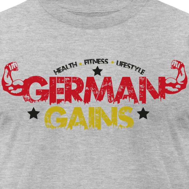 German Gains Logo fuer weisses Shirt png