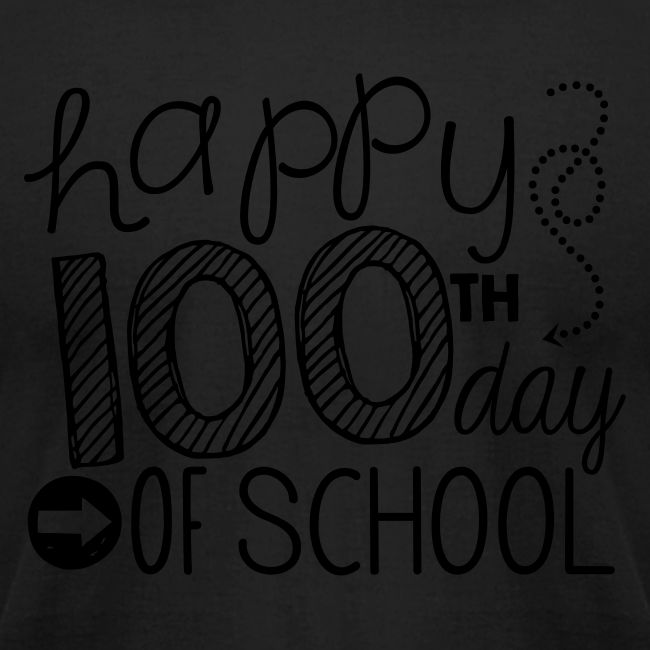 Happy 100th Day of School Arrows Teacher T-shirt