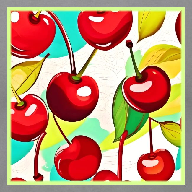 Vibrant Cherry Pattern