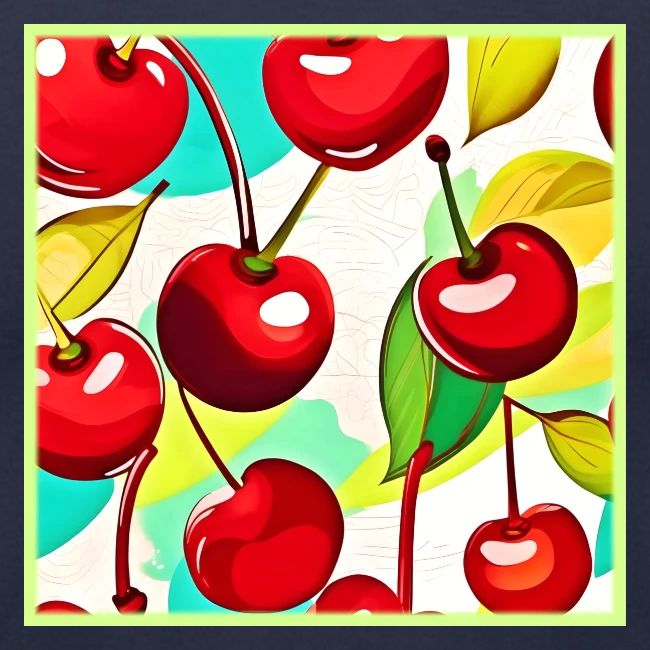 Vibrant Cherry Pattern