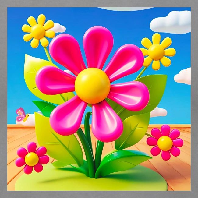 Pink Floral Peace | Sky & Nature Design